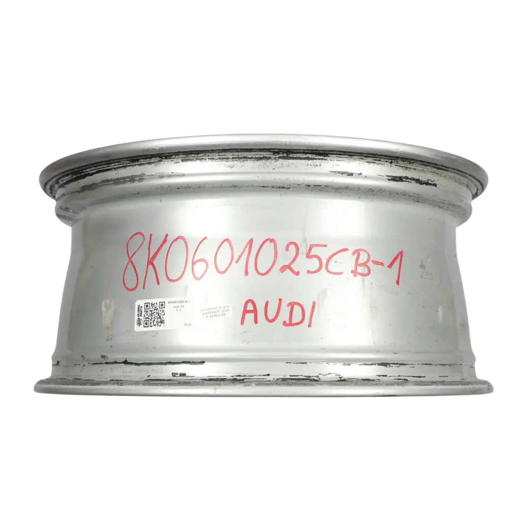  Llanta De Aleación Plateada Audi A4 B8 8K 18" 8J ET:47 10 Radios - SKU 8K0601025CB-1 - Número de pieza 8K0601025CB