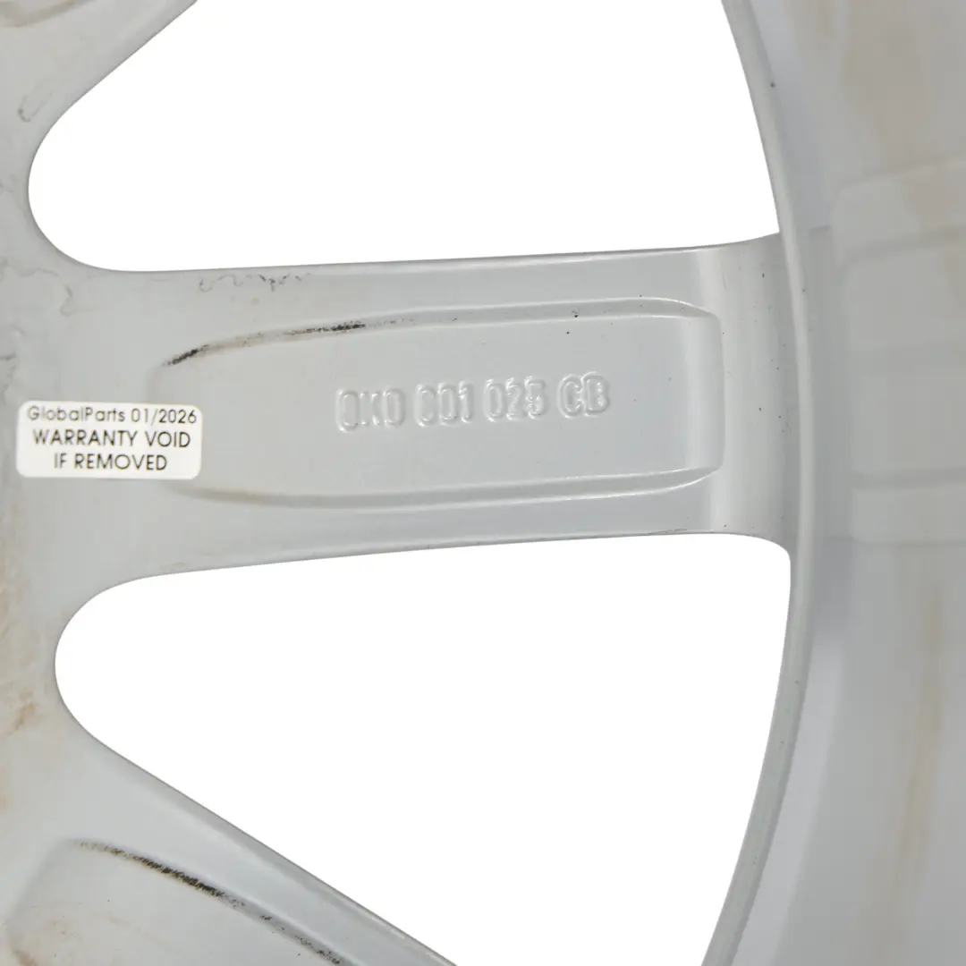 Audi A4 B8 8K Silberne Alufelge 18" 8J ET:47 10-Speiche - SKU 8K0601025CB-1 - Teilenummer 8K0601025CB