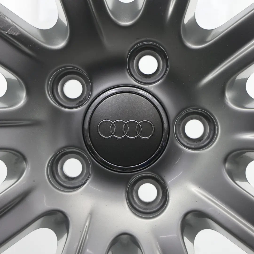  Llanta De Aleación Plateada Audi A4 B8 8K 18" 8J ET:47 10 Radios - SKU 8K0601025CB-1 - Número de pieza 8K0601025CB