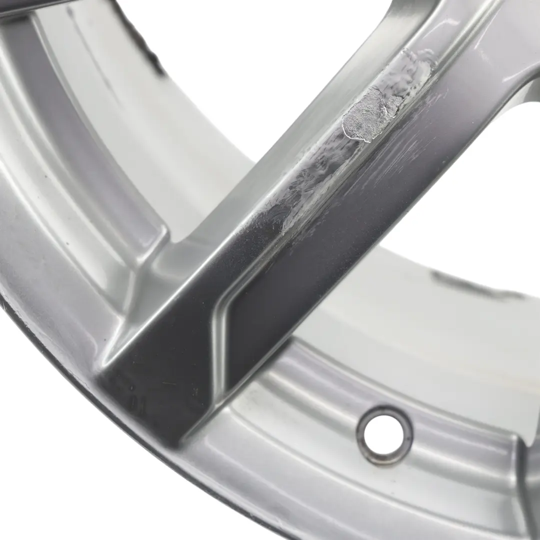 Audi A4 B8 8K Srebrna Felga Aluminiowa 18" 8J ET:47 10-Ramienna - SKU 8K0601025CB-1 - Numer Części 8K0601025CB