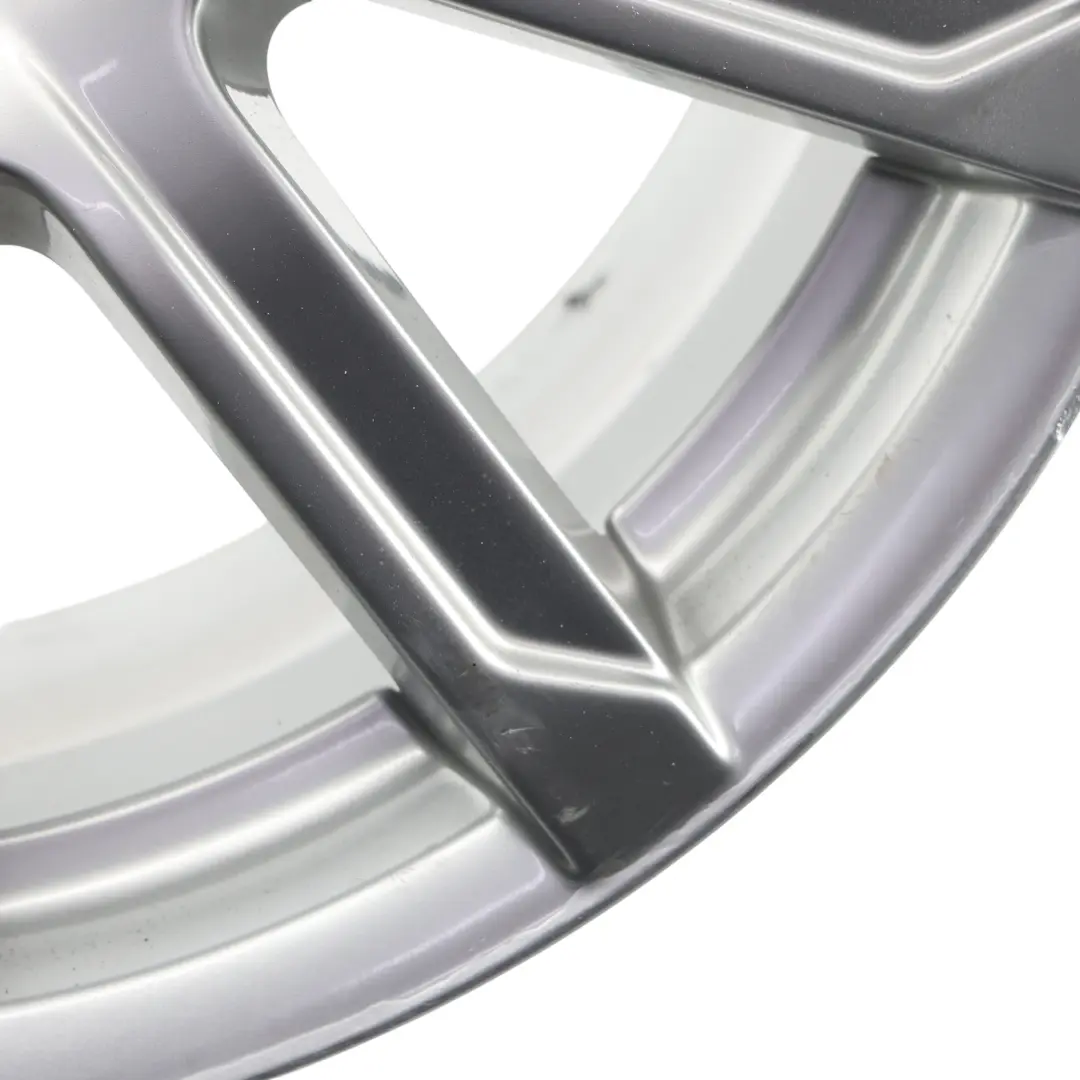 Audi A4 B8 8K Argento Cerchio In Lega 18" 8J ET:47 10-Spoke - SKU 8K0601025CB-1 - Numero di parte 8K0601025CB