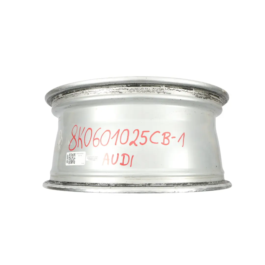Audi A4 B8 8K Srebrna Felga Aluminiowa 18" 8J ET:47 10-Ramienna - SKU 8K0601025CB-1 - Numer Części 8K0601025CB