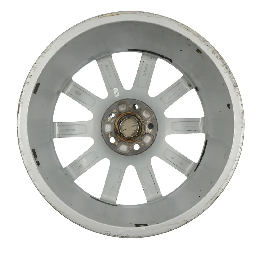 8K Argento Cerchio Lega 18" 8J ET:47 10-Spoke per Audi A4 B8 con numero di parte 8K0601025CB Audi A4 B8 8K Argento Cerchio Lega 18" 8J ET:47 10-Spoke - SKU 8K0601025CB-2 - Numero di parte 8K0601025CB