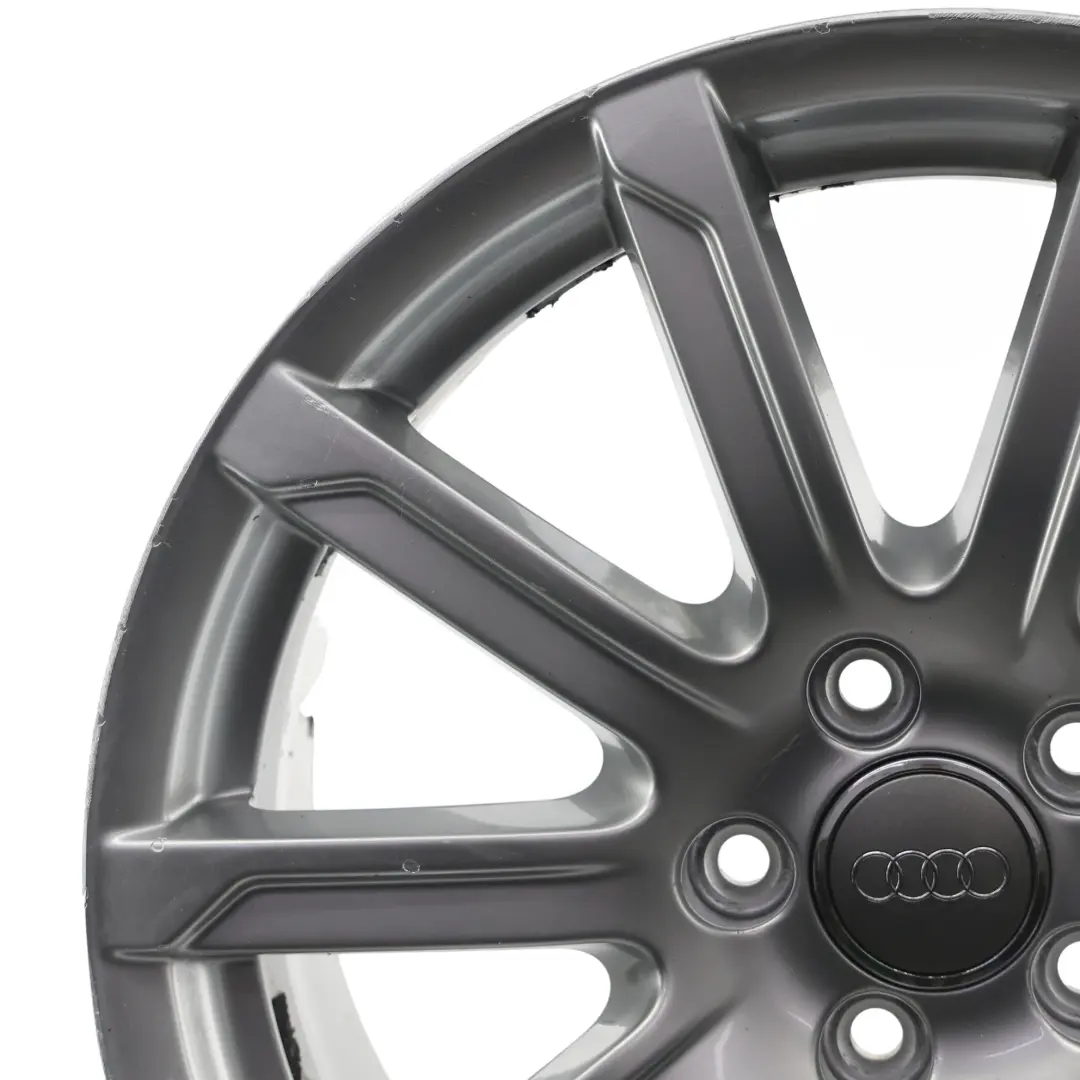 8K Argento Cerchio Lega 18" 8J ET:47 10-Spoke per Audi A4 B8 con numero di parte 8K0601025CB Audi A4 B8 8K Argento Cerchio Lega 18" 8J ET:47 10-Spoke - SKU 8K0601025CB-2 - Numero di parte 8K0601025CB