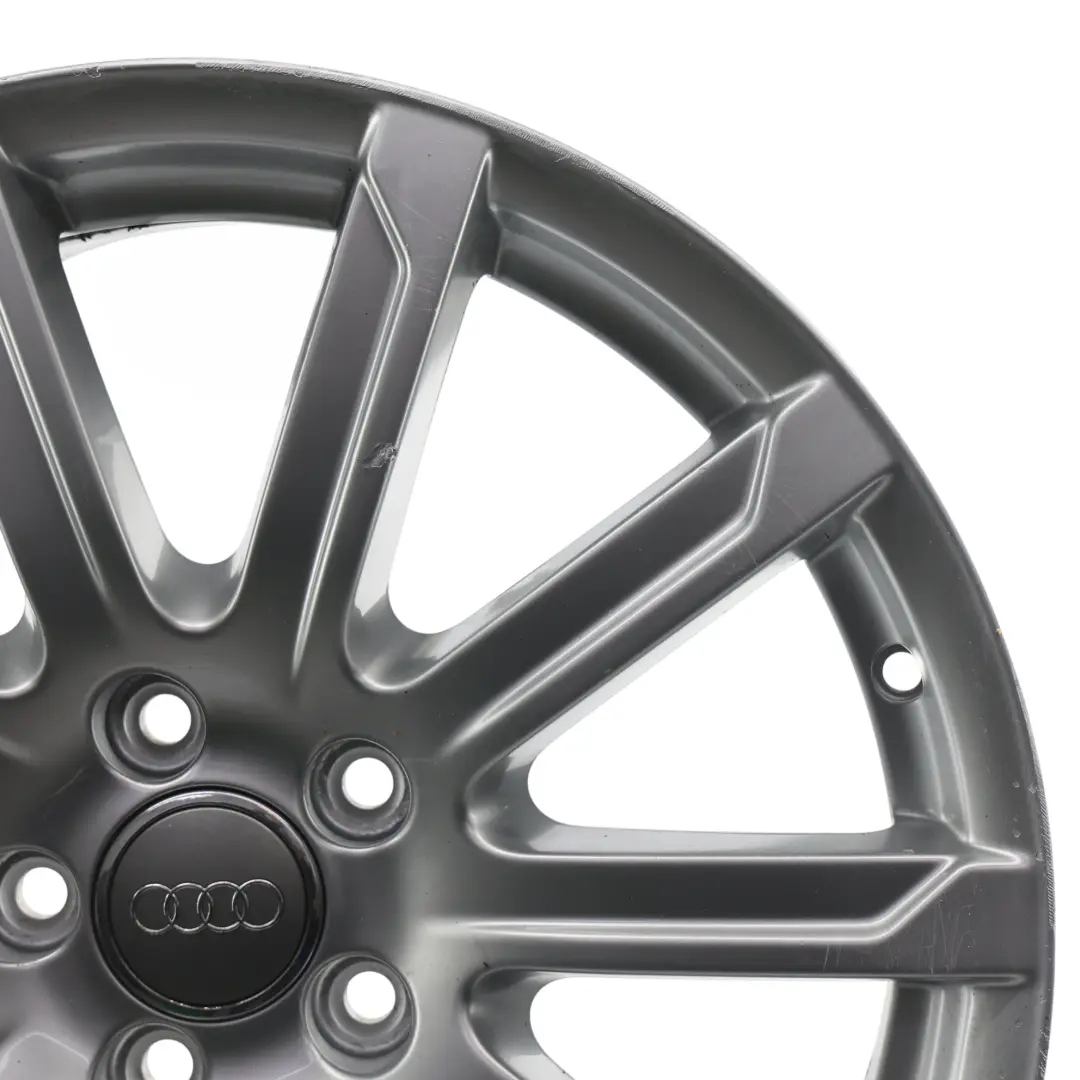 8K Argento Cerchio Lega 18" 8J ET:47 10-Spoke per Audi A4 B8 con numero di parte 8K0601025CB Audi A4 B8 8K Argento Cerchio Lega 18" 8J ET:47 10-Spoke - SKU 8K0601025CB-2 - Numero di parte 8K0601025CB