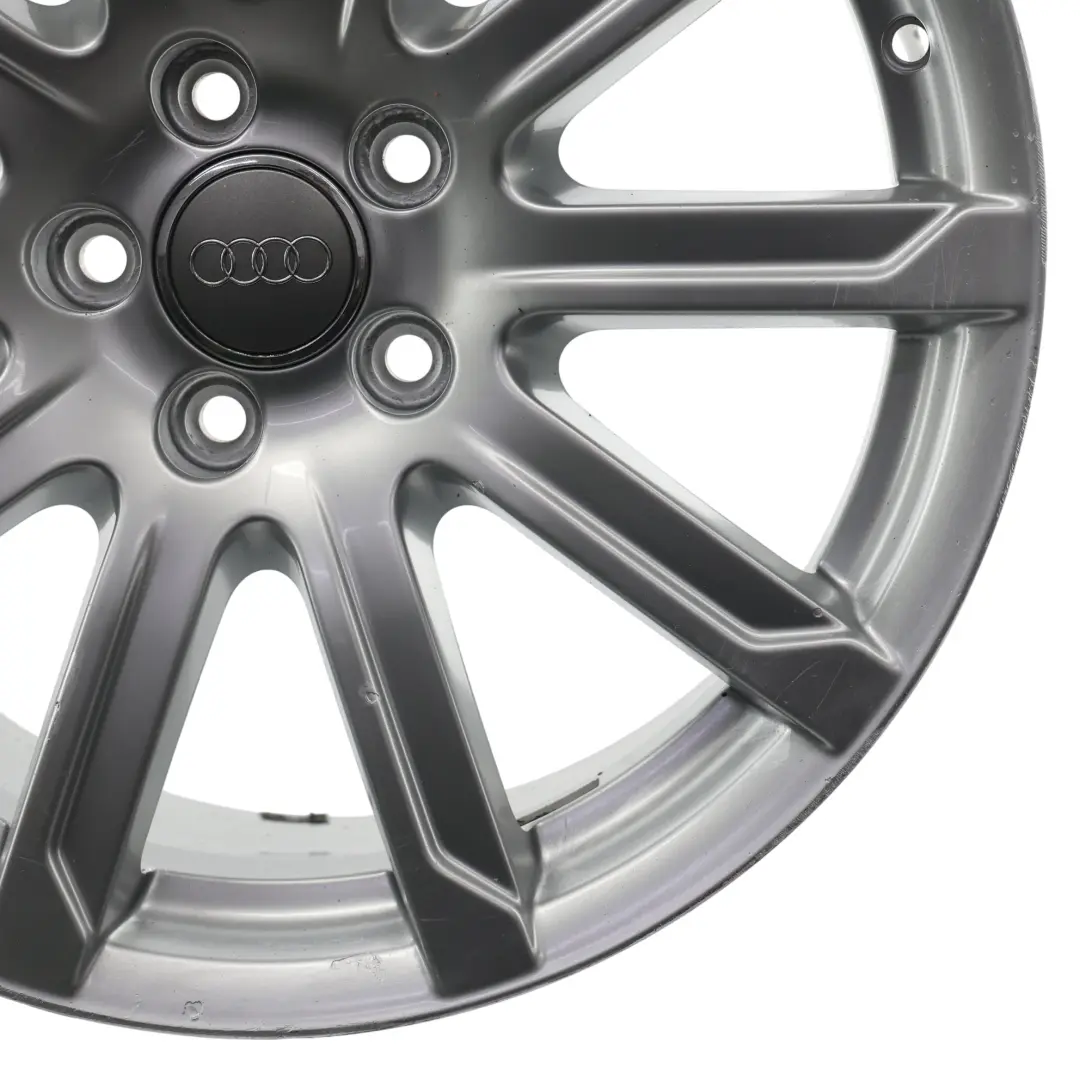 8K Argento Cerchio Lega 18" 8J ET:47 10-Spoke per Audi A4 B8 con numero di parte 8K0601025CB Audi A4 B8 8K Argento Cerchio Lega 18" 8J ET:47 10-Spoke - SKU 8K0601025CB-2 - Numero di parte 8K0601025CB
