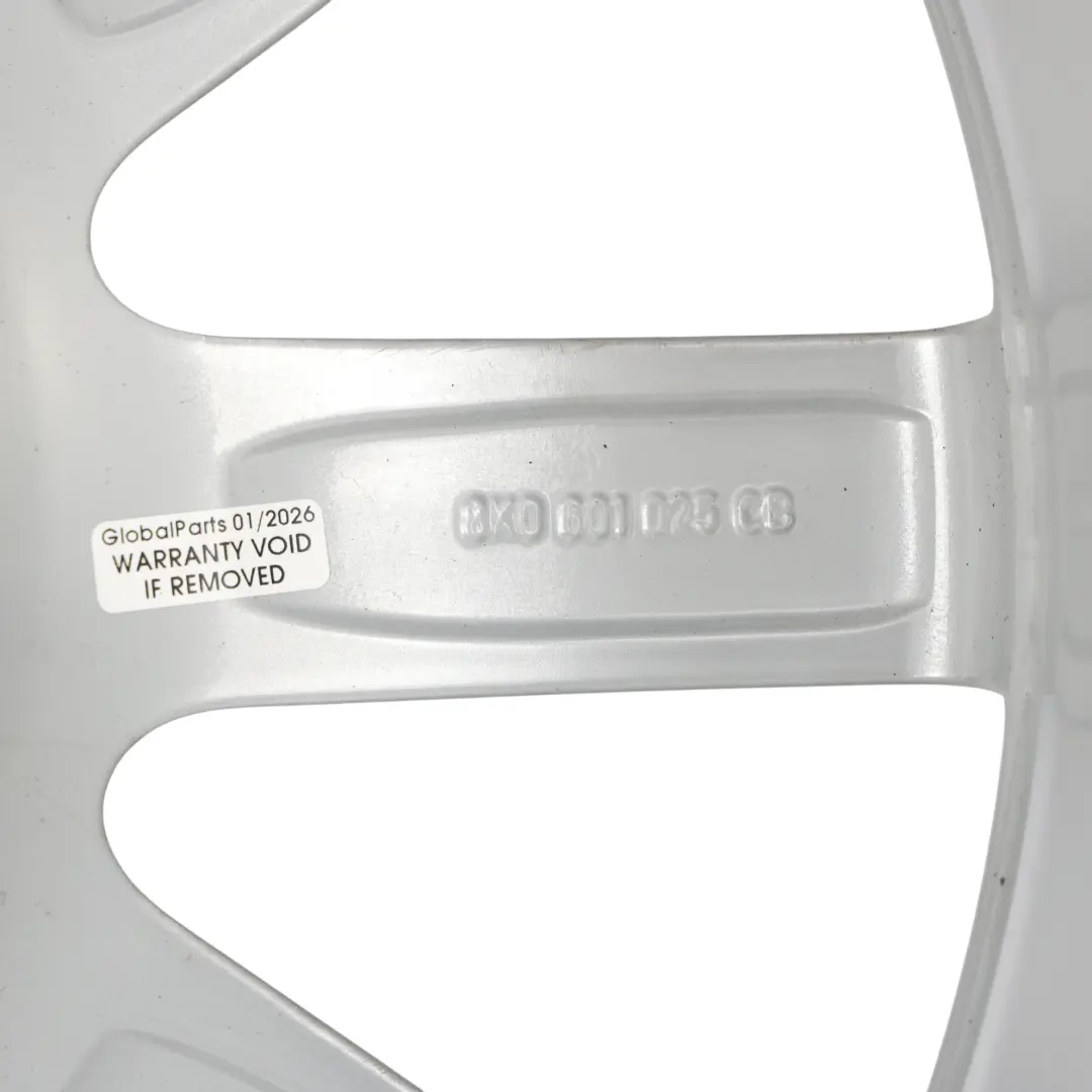 Audi A4 B8 8K Silver Wheel Alloy Rim 18" 8J ET:47 10-Spoke - SKU 8K0601025CB-3 - Part number 8K0601025CB