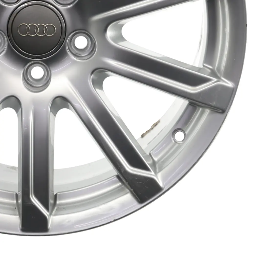8K Silver Wheel Alloy Rim 18" 8J ET:47 10-Spoke to Audi A4 B8 with Part number 8K0601025CB Audi A4 B8 8K Silver Wheel Alloy Rim 18" 8J ET:47 10-Spoke - SKU 8K0601025CB-3 - Part number 8K0601025CB