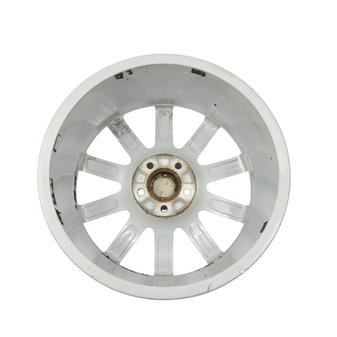 Audi A4 B8 8K Silver Wheel Alloy Rim 18" 8J ET:47 10-Spoke - SKU 8K0601025CB-4 - Part number 8K0601025CB