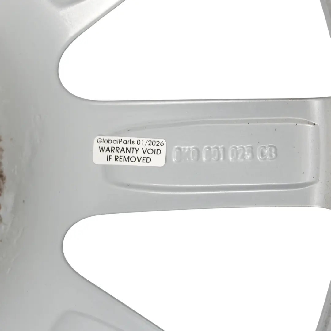 8K Silver Wheel Alloy Rim 18" 8J ET:47 10-Spoke to Audi A4 B8 with Part number 8K0601025CB Audi A4 B8 8K Silver Wheel Alloy Rim 18" 8J ET:47 10-Spoke - SKU 8K0601025CB-4 - Part number 8K0601025CB