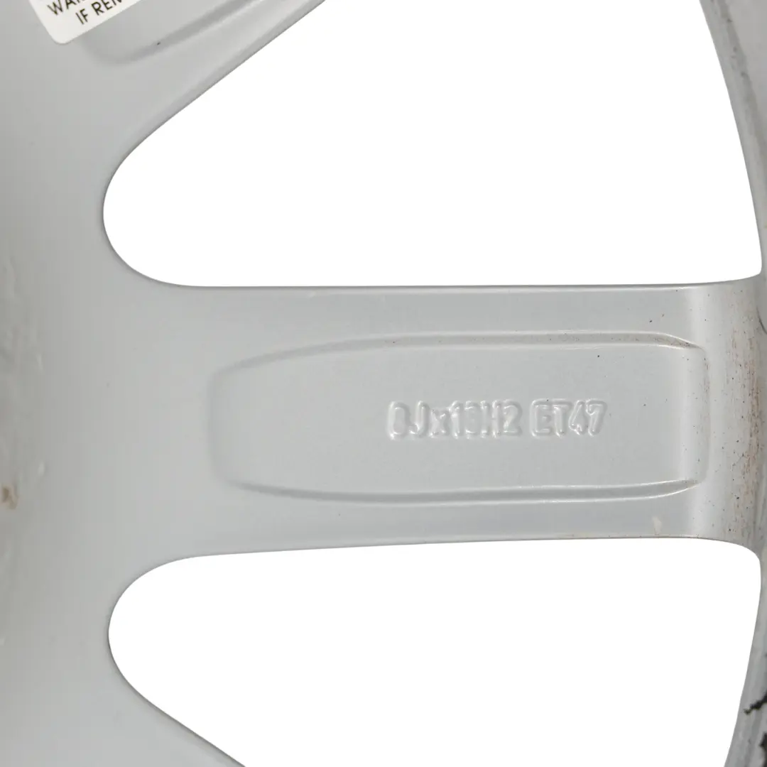 Audi A4 B8 8K Silver Wheel Alloy Rim 18" 8J ET:47 10-Spoke - SKU 8K0601025CB-4 - Part number 8K0601025CB