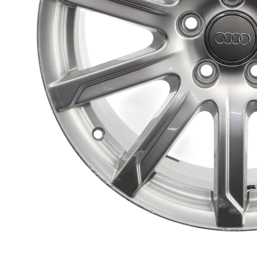8K Silver Wheel Alloy Rim 18" 8J ET:47 10-Spoke to Audi A4 B8 with Part number 8K0601025CB Audi A4 B8 8K Silver Wheel Alloy Rim 18" 8J ET:47 10-Spoke - SKU 8K0601025CB-4 - Part number 8K0601025CB