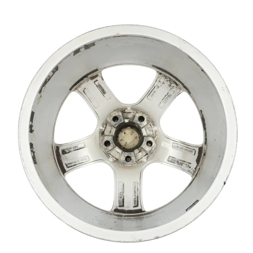 Audi A4 B8 8K Jante Alliage Argenté 17" ET:45 7,5J Rayons Étoile - SKU 8K0601025CE-1 - Numéro de pièce 8K0601025CE