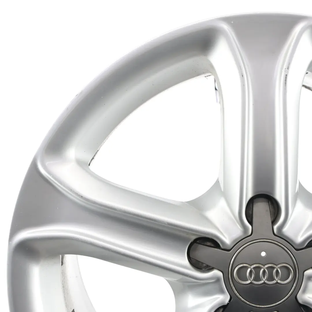 8K Silver Wheel Alloy Rim 17" ET:45 7,5J Star Spoke to Audi A4 B8 with Part number 8K0601025CE Audi A4 B8 8K Silver Wheel Alloy Rim 17" ET:45 7,5J Star Spoke - SKU 8K0601025CE-1 - Part number 8K0601025CE