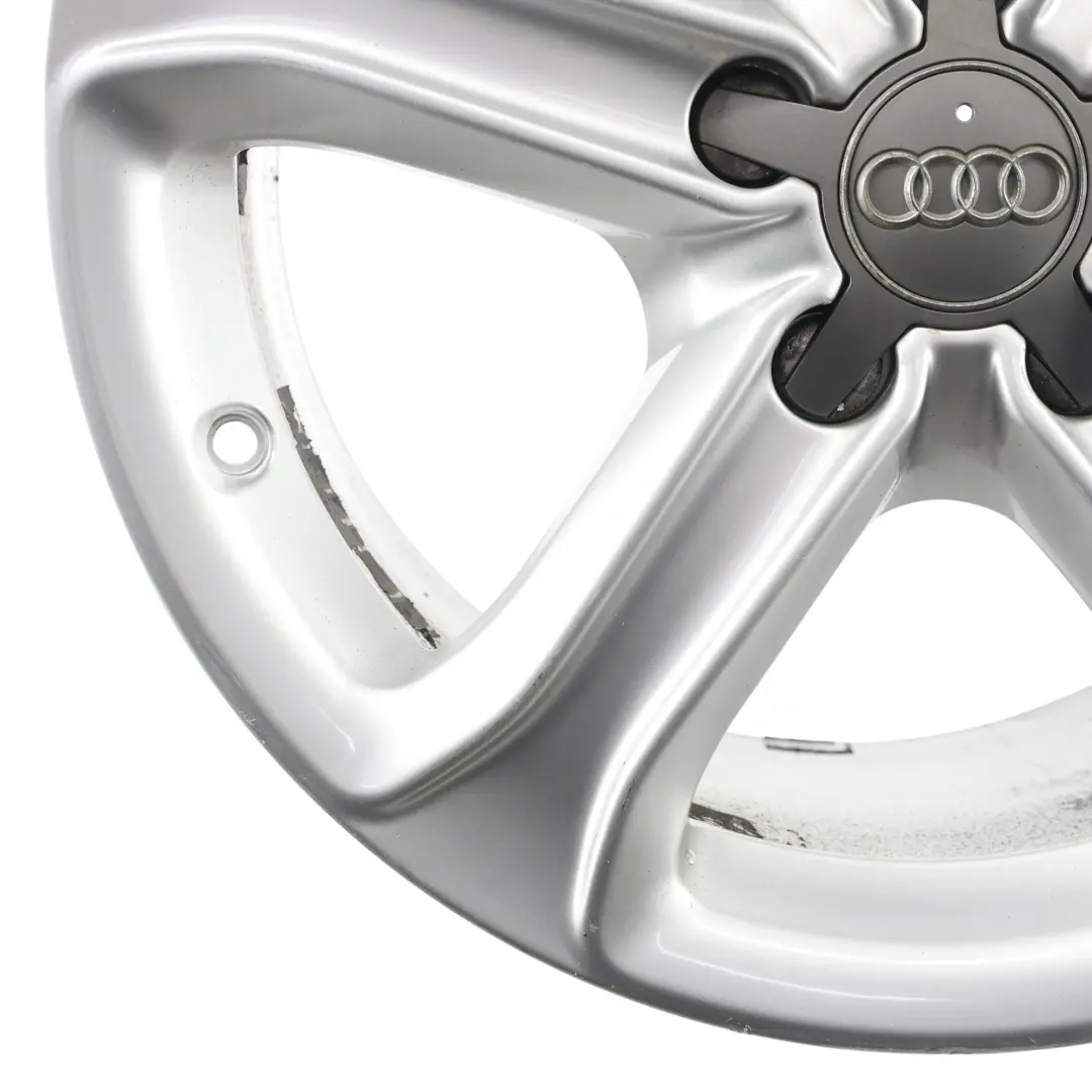 8K Silberne Leichtmetallfelge 17" ET:45 7,5J Sternspeiche für Audi A4 B8 mit Teilenummer 8K0601025CE Audi A4 B8 8K Silberne Leichtmetallfelge 17" ET:45 7,5J Sternspeiche - SKU 8K0601025CE-1 - Teilenummer 8K0601025CE