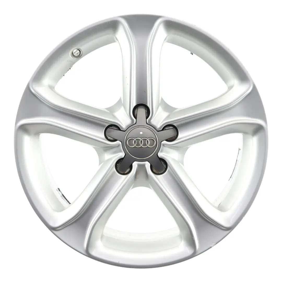 Audi A4 B8 8K Silver Wheel Alloy Rim 17" ET:45 7,5J Star Spoke - SKU 8K0601025CE-3 - Part number 8K0601025CE