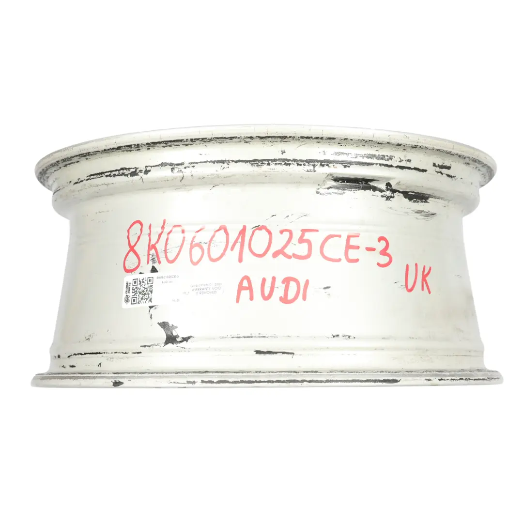 Audi A4 B8 8K Silver Wheel Alloy Rim 17" ET:45 7,5J Star Spoke - SKU 8K0601025CE-3 - Part number 8K0601025CE