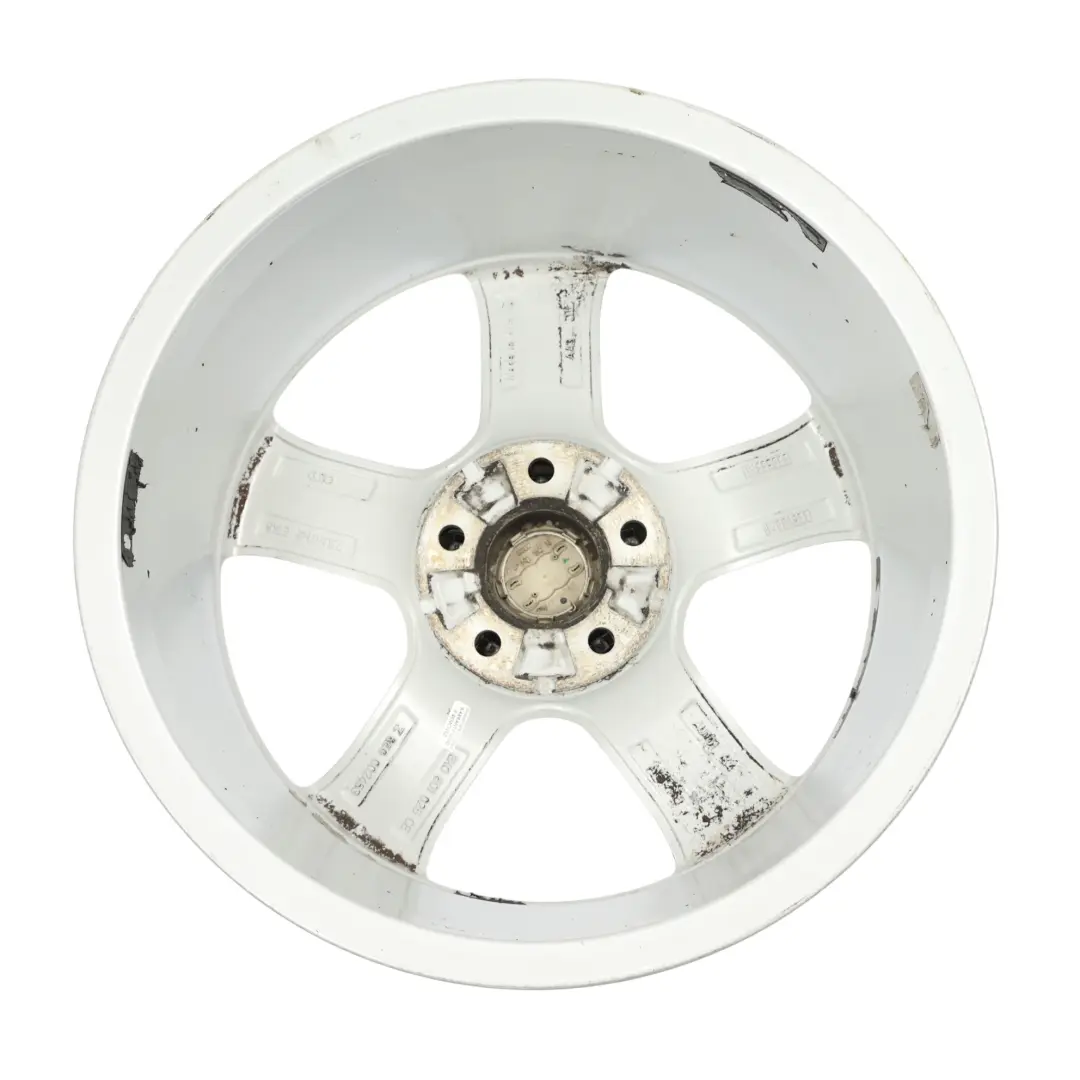 Audi A4 B8 8K Silver Wheel Alloy Rim 17" ET:45 7,5J Star Spoke - SKU 8K0601025CE-3 - Part number 8K0601025CE