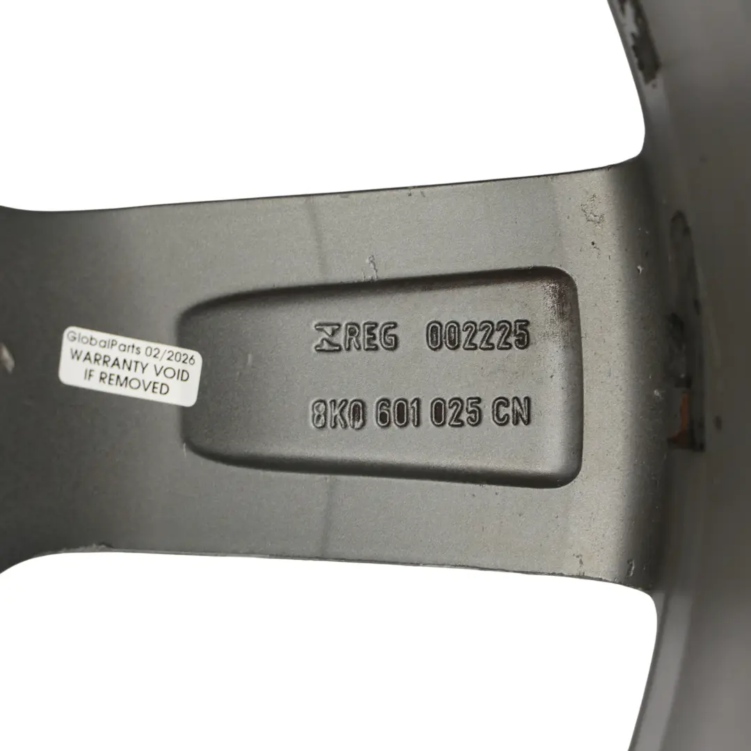 Felge Alufelge Rotor 19" 8,5J ET:43 für Audi A4 B8 mit Teilenummer 8K0601025CN Audi A4 B8 Felge Alufelge Rotor 19" 8,5J ET:43 - SKU 8K0601025CN-2 - Teilenummer 8K0601025CN