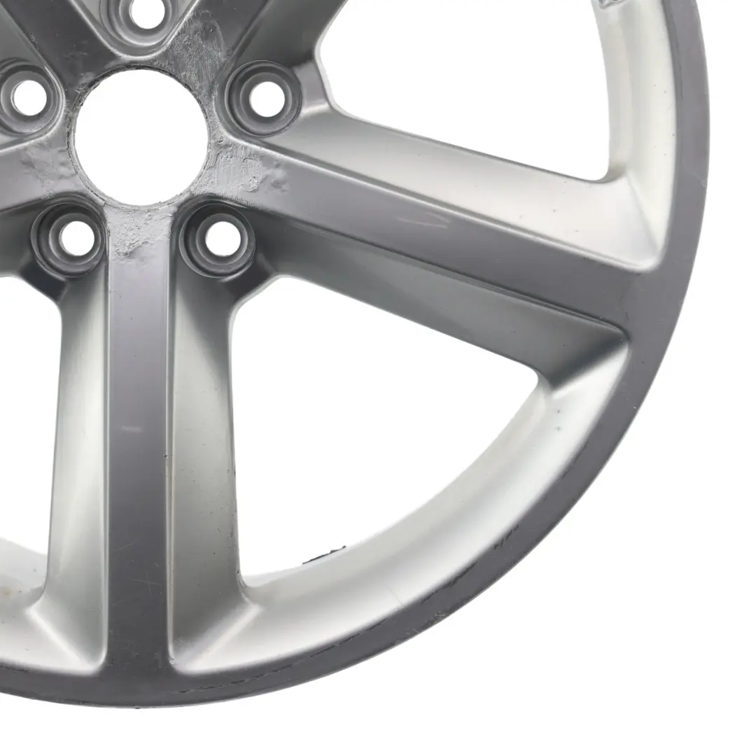 Audi A4 B8 Silberne Alufelge 18" ET:47 8J Sternspeiche - SKU 8K0601025Q-1 - Teilenummer 8K0601025Q
