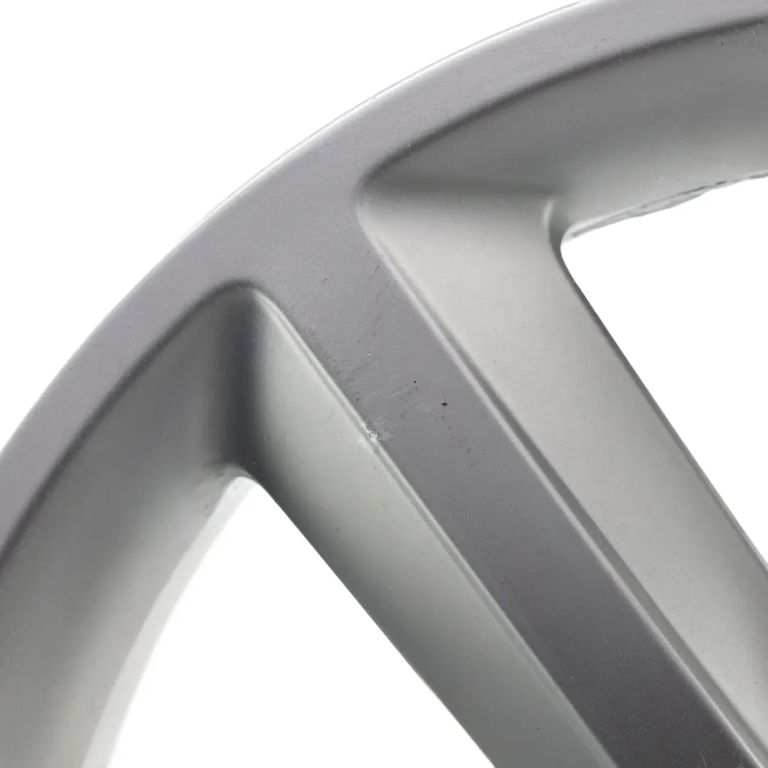 Audi A4 B8 8K Silver Wheel Alloy Rim 18" ET:47 8J Star Spoke - SKU 8K0601025Q-1 - Part number 8K0601025Q