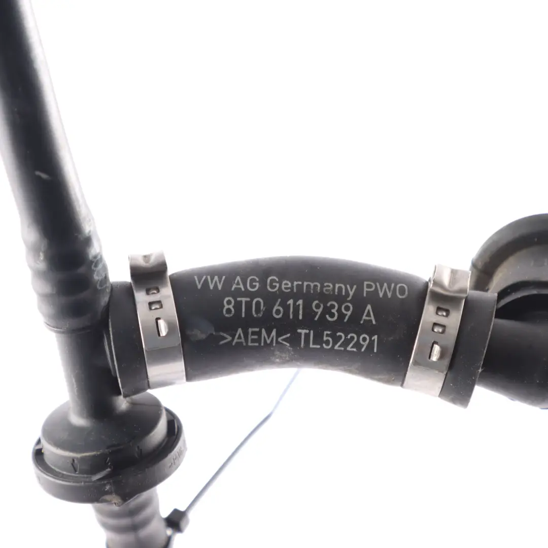 Brake Servo Vacuum Pipe Hose LIne Return Valve to Audi A5 S5 8T with Part number 8K0611931BC Audi A5 S5 8T Brake Servo Vacuum Pipe Hose LIne Return Valve - SKU 8K0611931BC-1 - Part number 8K0611931BC