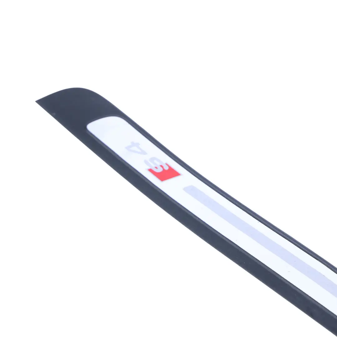 Audi S4 B8 Front Entrance Strip Sill Trim Cover Panel Plate Left N/S - SKU 8K0853373A - Part number 8K0853373A