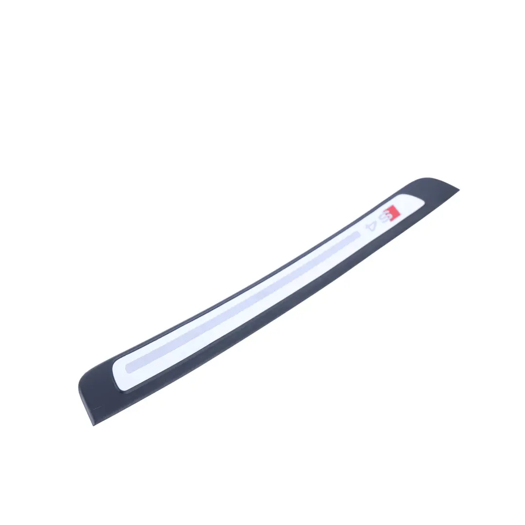 Front Entrance Strip Sill Trim Cover Plate Right O/S to Audi S4 B8 with Part number 8K0853374A Audi S4 B8 Front Entrance Strip Sill Trim Cover Plate Right O/S - SKU 8K0853374A-2 - Part number 8K0853374A
