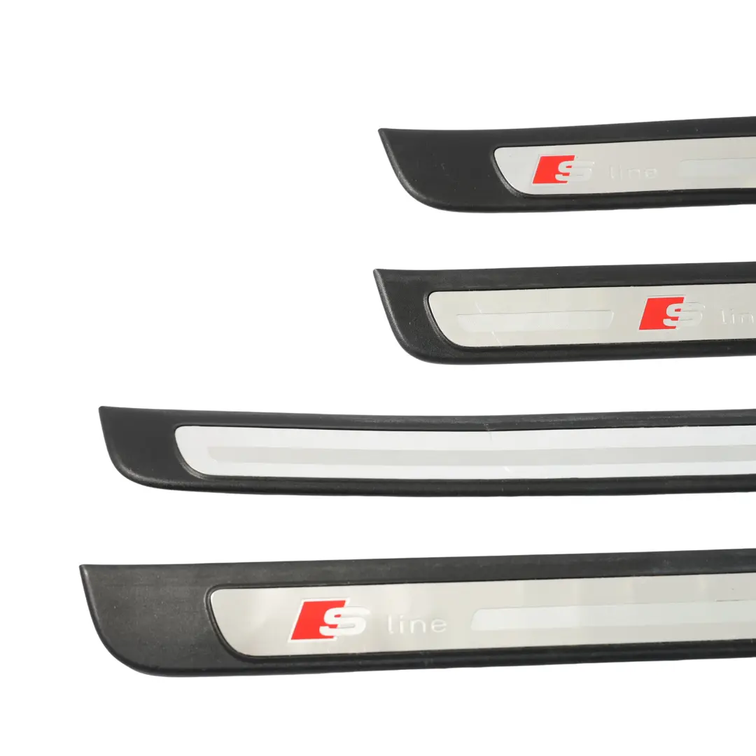 Audi S4 B8 Anteriore Posteriore Ingresso Davanzale Piastra Sinistra Destra Set - SKU 8K0853374B - Numero di parte 8K0853374B