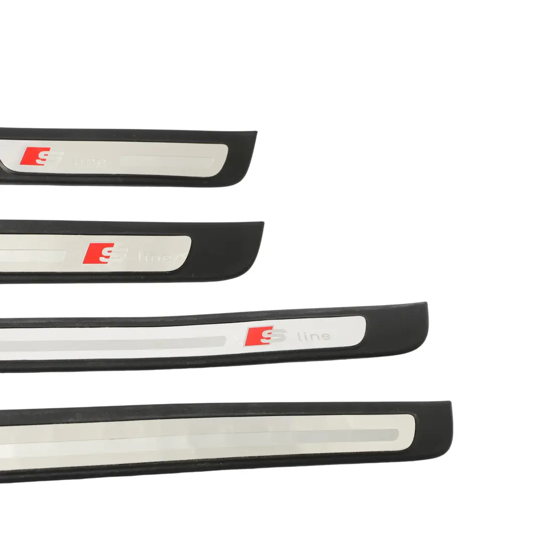 Audi S4 B8 Anteriore Posteriore Ingresso Davanzale Piastra Sinistra Destra Set - SKU 8K0853374B - Numero di parte 8K0853374B