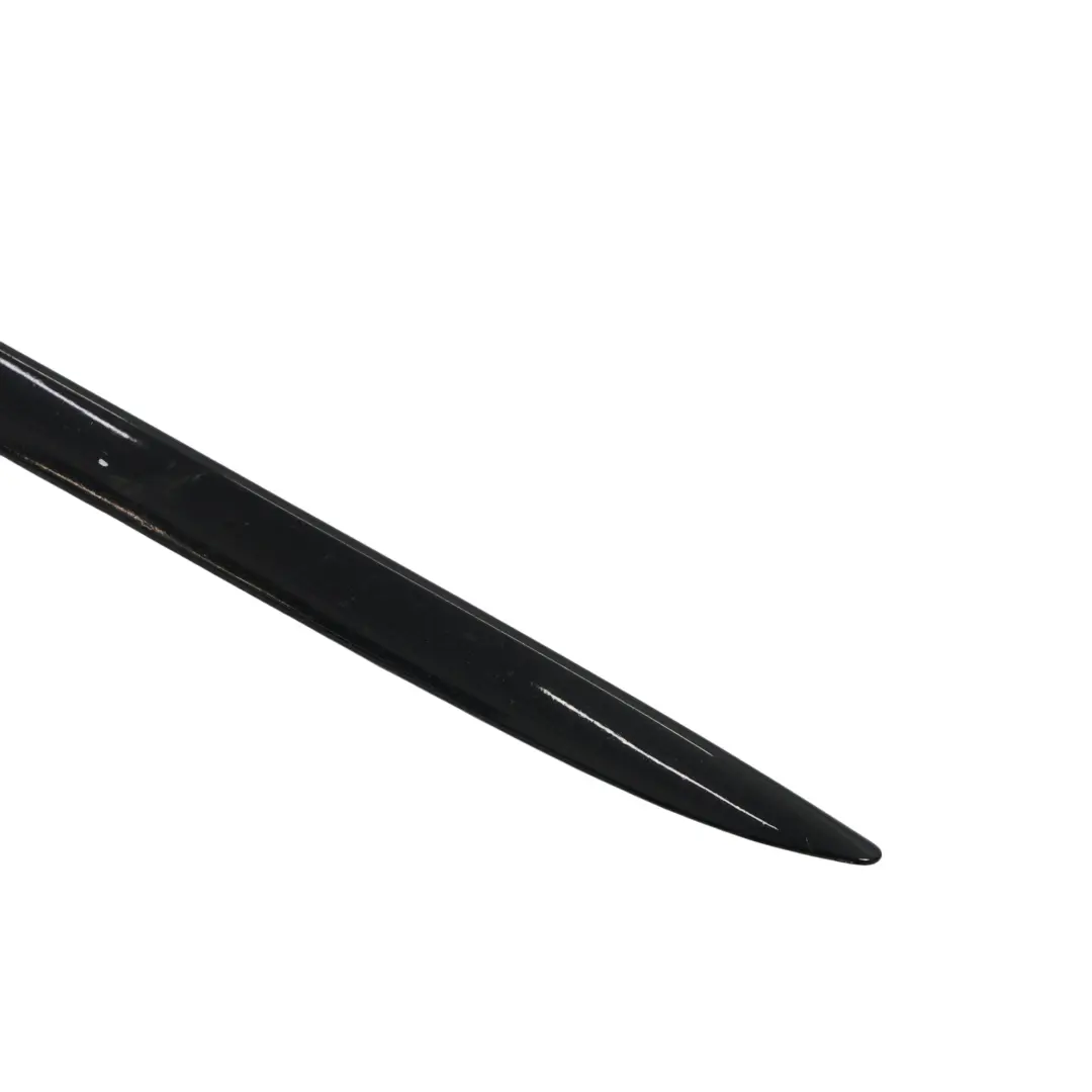 Audi A4 S4 B8 Listón Protector Faldón Lateral Izquierdo Phantom Black Negro Z9Y - SKU 8K0854931A-PHB - Número de pieza 8K0854931A