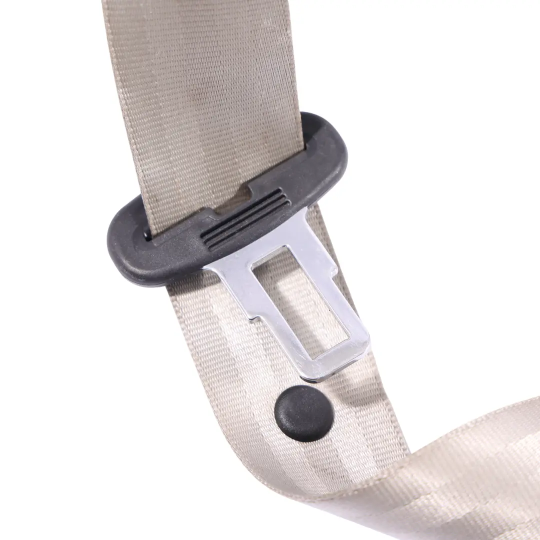 Audi A4 B8 Rear Seat Belt Centre Middle Seatbelt Light Grey - SKU 8K0857807K - Part number 8K0857807K
