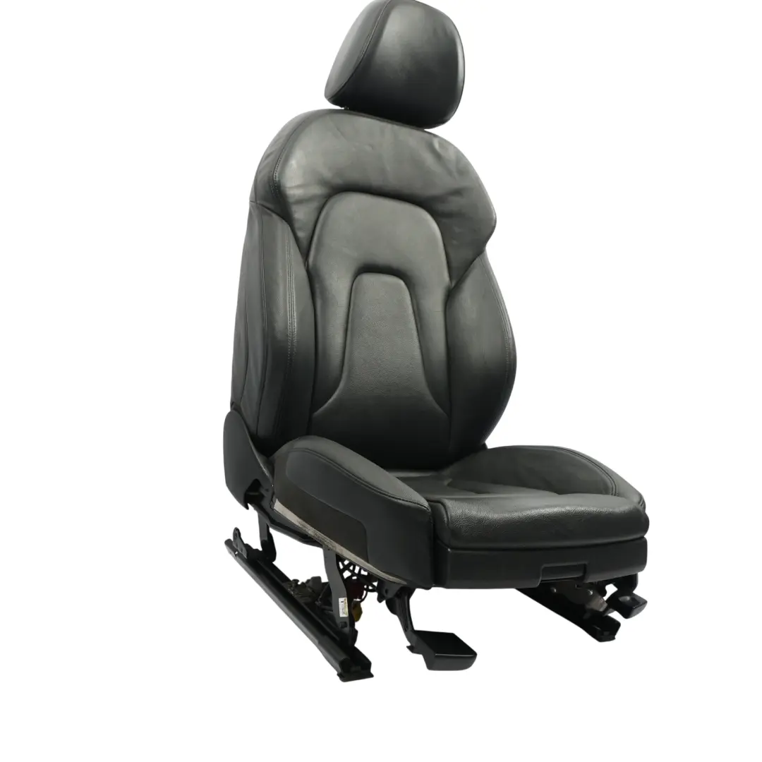 Audi A4 B8 Sedile Sportivo Anteriore Sinistro Interno Pelle Milano Nero - SKU 8K0881805BC-1 - Numero di parte 8K0881805BC