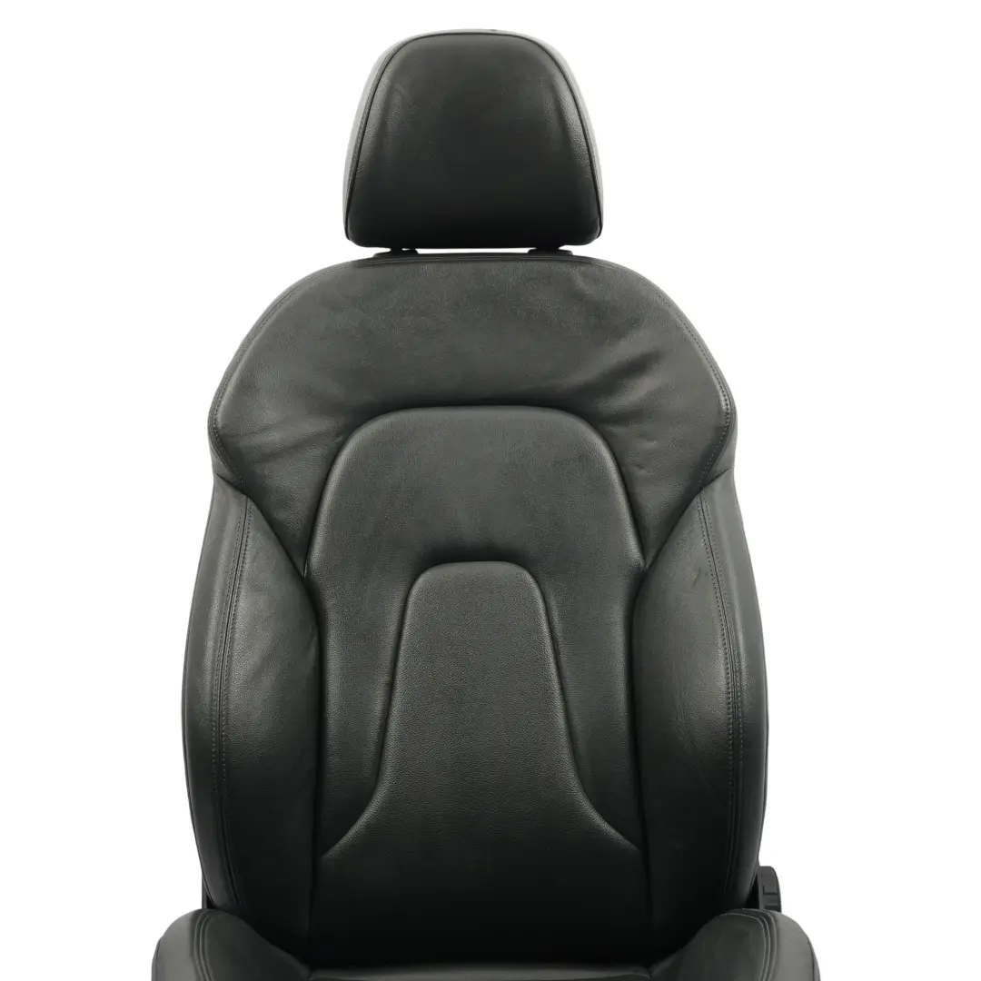 Audi A4 B8 Sport Sitz Vorne Links Interieur Leder Milano Schwarz - SKU 8K0881805BC-1 - Teilenummer 8K0881805BC