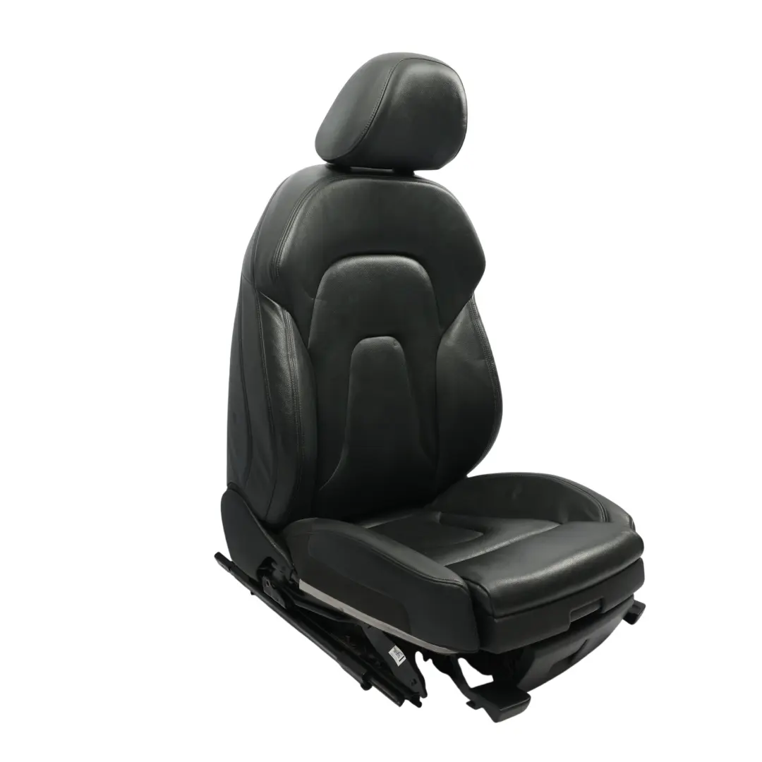 Audi A4 B8 Asiento Delantero Sport Calefactable Cuero Soul Negro Izquierdo - SKU 8K0881805BC-2 - Número de pieza 8K0881805BC
