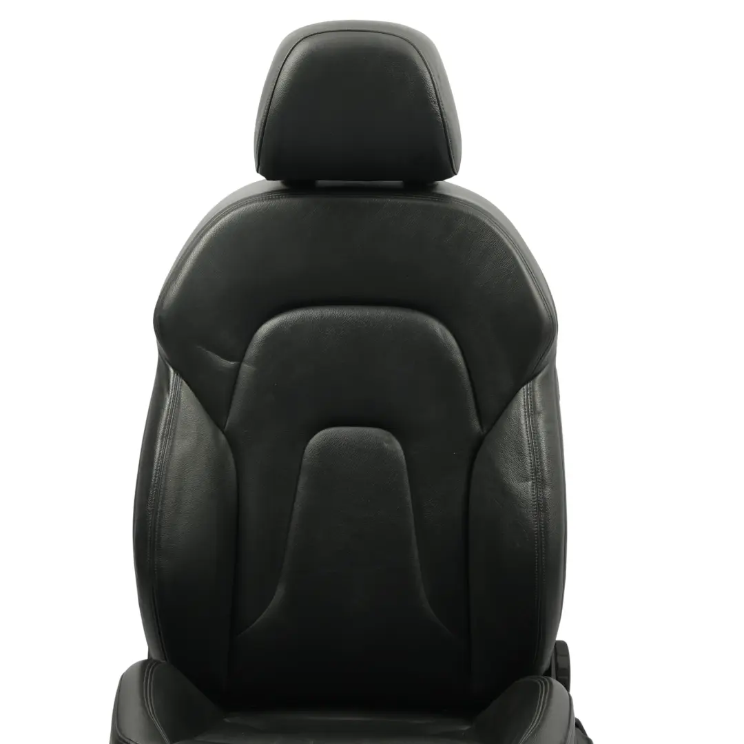 Audi A4 B8 Front Seat Sport Interior Heated Leather Soul Black Left N/S - SKU 8K0881805BC-2 - Part number 8K0881805BC