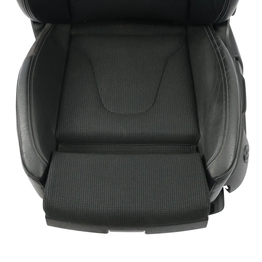 Audi A4 B8 8K Sport Asiento Delantero S-Line Medio Cuero Negro Gris Izquierdo - SKU 8K0881805BG - Número de pieza 8K0881805BG