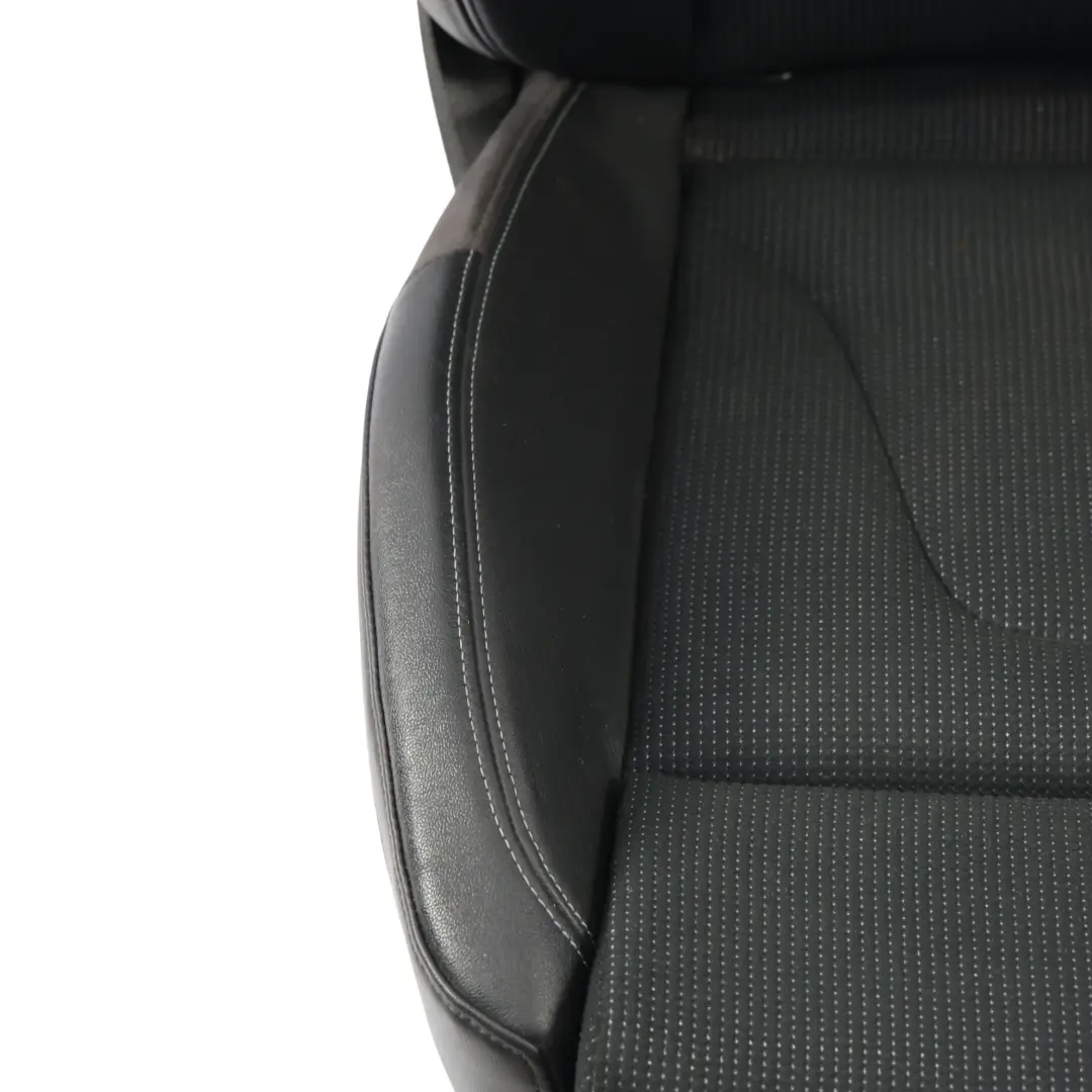 Audi A4 B8 8K Sport Asiento Delantero S-Line Medio Cuero Negro Gris Izquierdo - SKU 8K0881805BG - Número de pieza 8K0881805BG