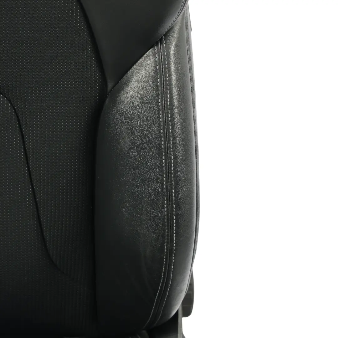 Audi A4 B8 8K Sport Asiento Delantero S-Line Medio Cuero Negro Gris Izquierdo - SKU 8K0881805BG - Número de pieza 8K0881805BG