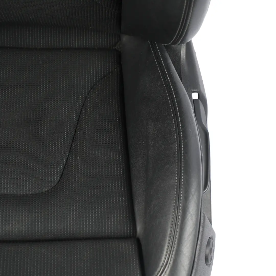 Audi A4 B8 8K Sport Vordersitz S-Line Halbleder Schwarz Grau Links - SKU 8K0881805BG - Teilenummer 8K0881805BG