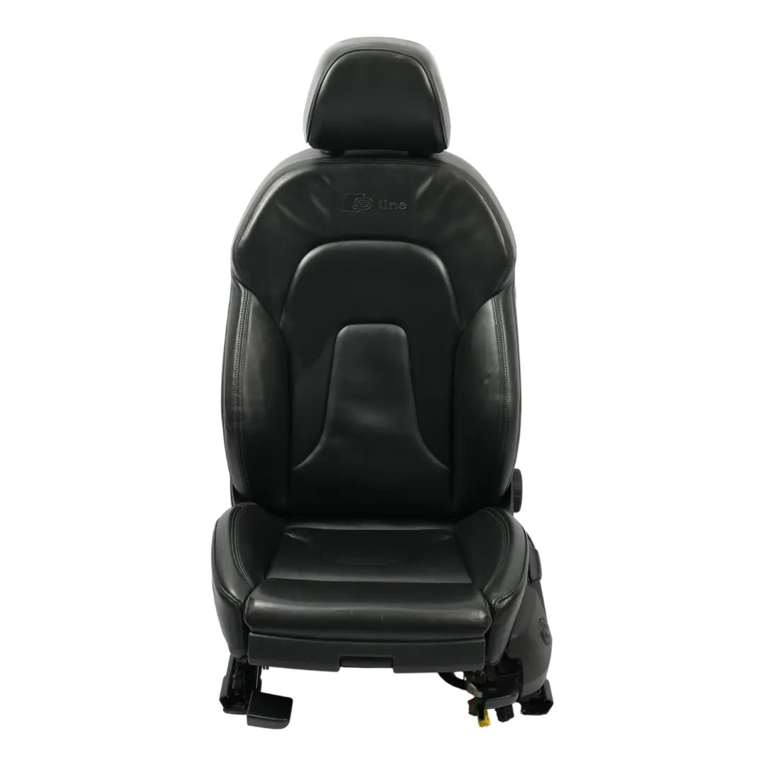 Siège Sport Avant Gauche Intérieur S-Line Chauffant En Cuir Noir pour Audi A4 B8 à propos du numéro de pièce 8K0881805CE Audi A4 B8 Siège Sport Avant Gauche Intérieur S-Line Chauffant En Cuir Noir - SKU 8K0881805CE-1 - Numéro de pièce 8K0881805CE