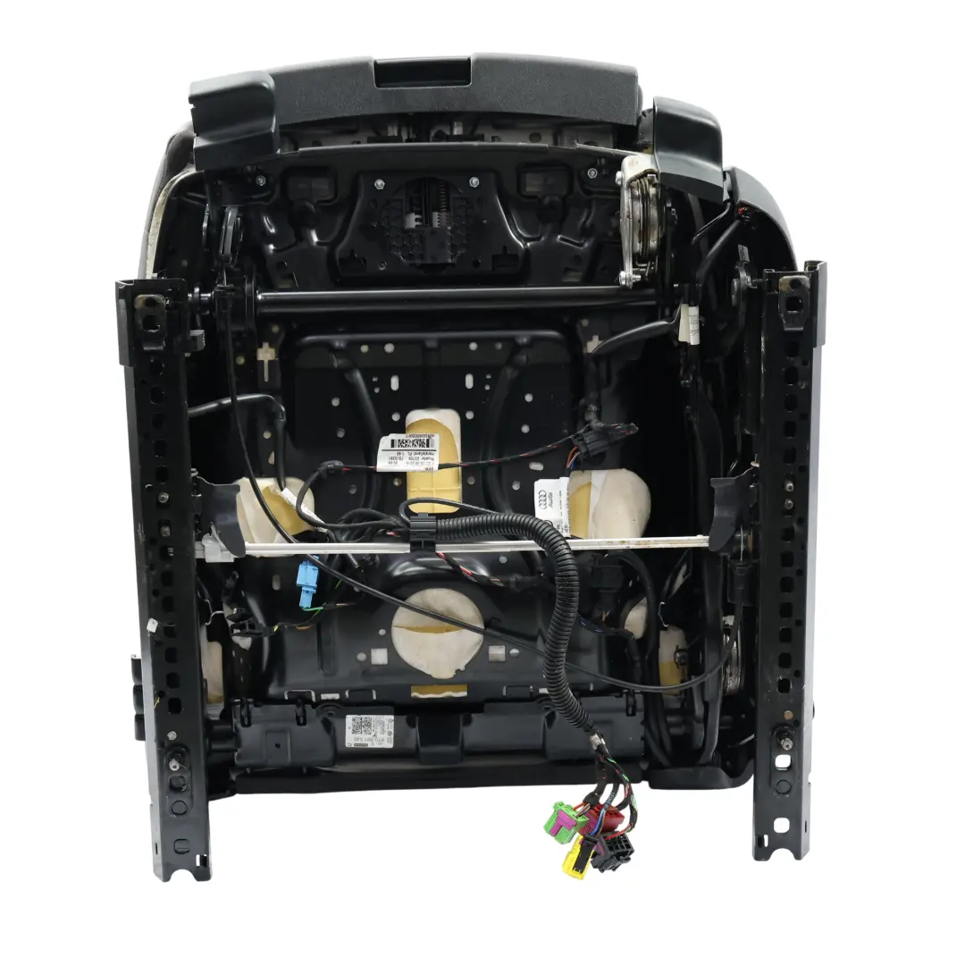 Audi A4 B8 Sedile Sportivo Anteriore Sinistro S-Line Riscaldato Pelle Nera - SKU 8K0881805CE-1 - Numero di parte 8K0881805CE