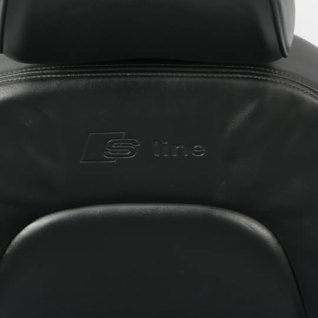Front Left N/S S-Line Interior Heated Black Leather to Audi A4 B8 Sport Seat with Part number 8K0881805CE Audi A4 B8 Sport Seat Front Left N/S S-Line Interior Heated Black Leather - SKU 8K0881805CE-1 - Part number 8K0881805CE