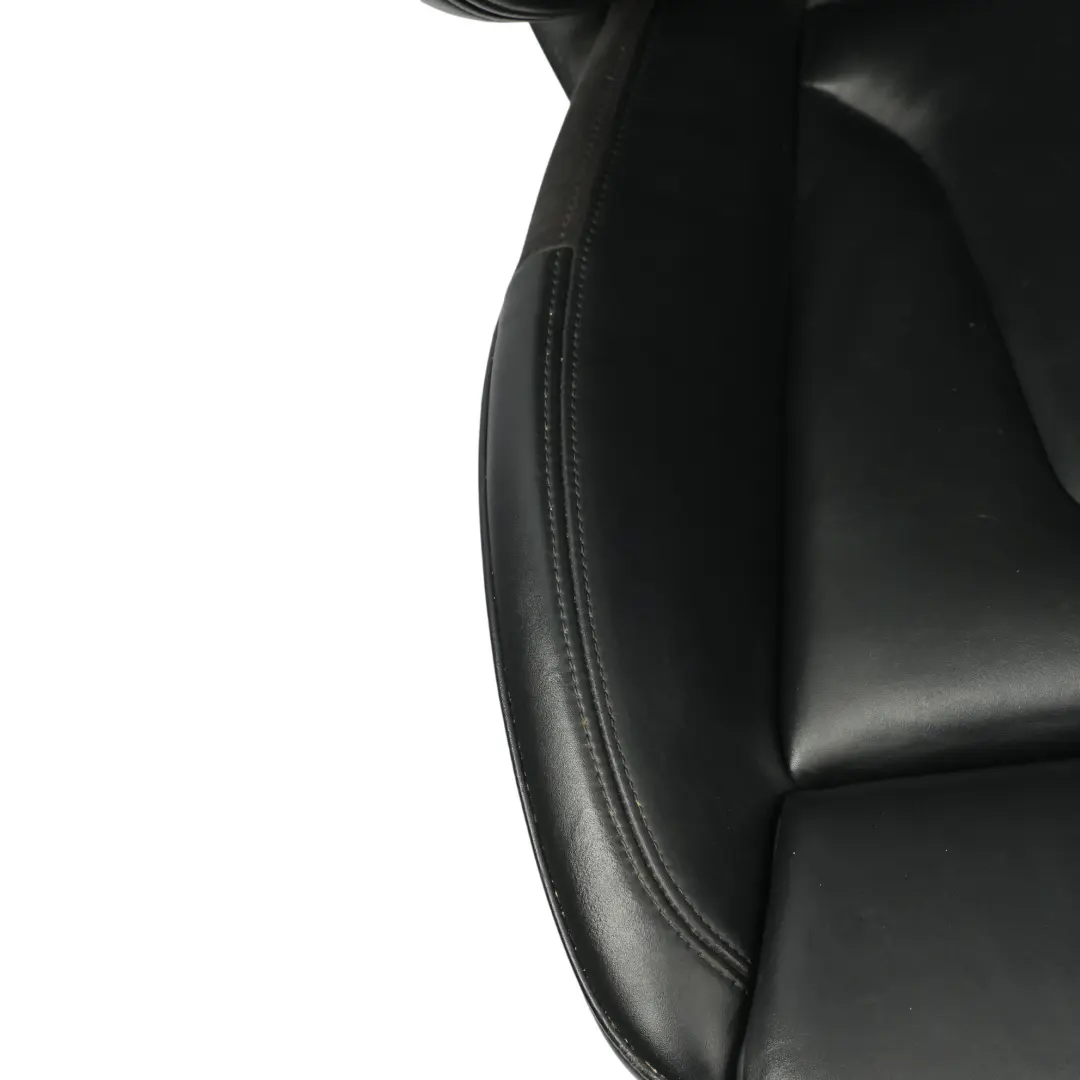 Audi A4 B8 Fotel Sport Lewy Przód S-Line Grzany Skórzany Czarny - SKU 8K0881805CE-1 - Numer Części 8K0881805CE