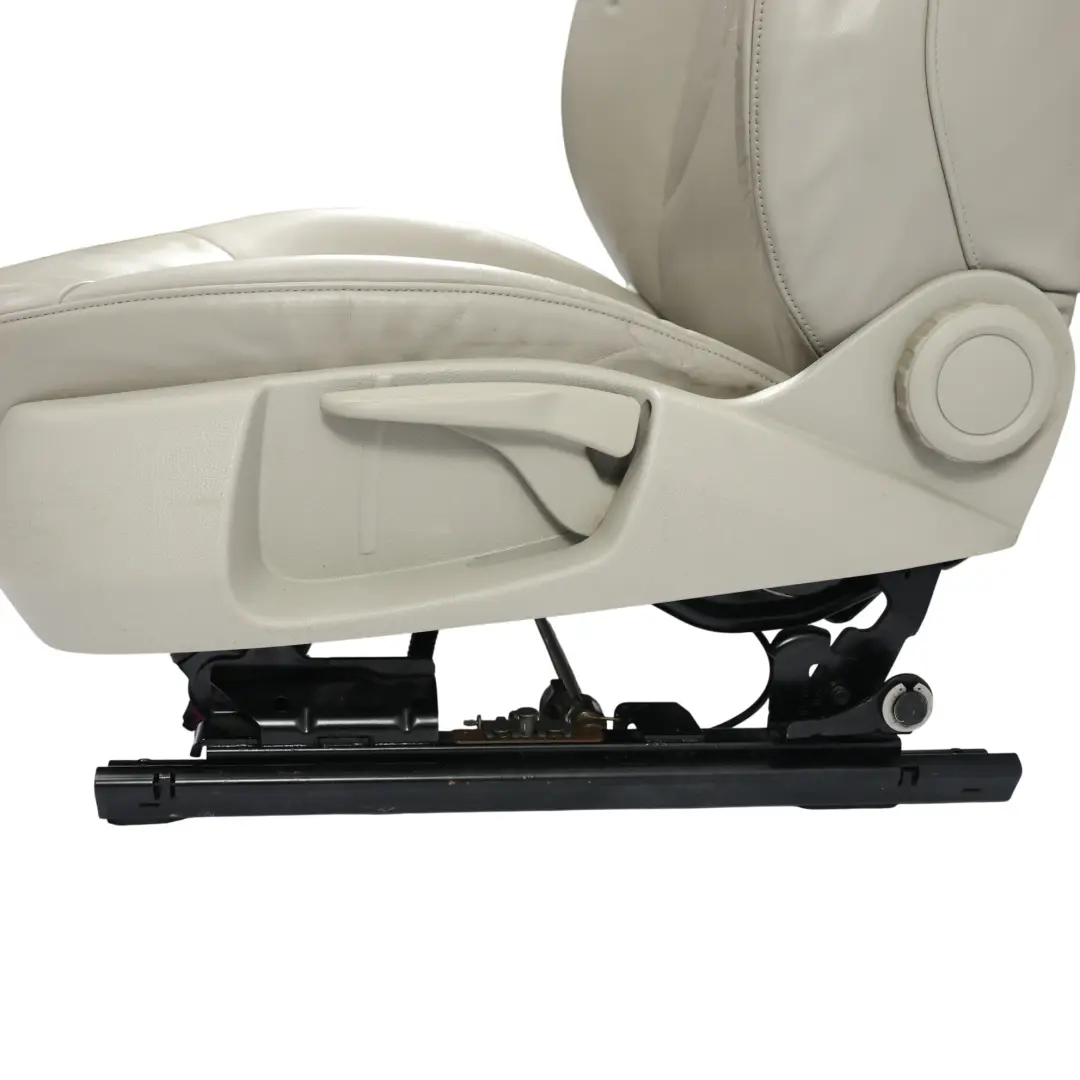 Audi A4 B8 Sedile Anteriore Sinistro Interno Riscaldato Pelle Grigio Chiaro - SKU 8K0881805D-1 - Numero di parte 8K0881805D