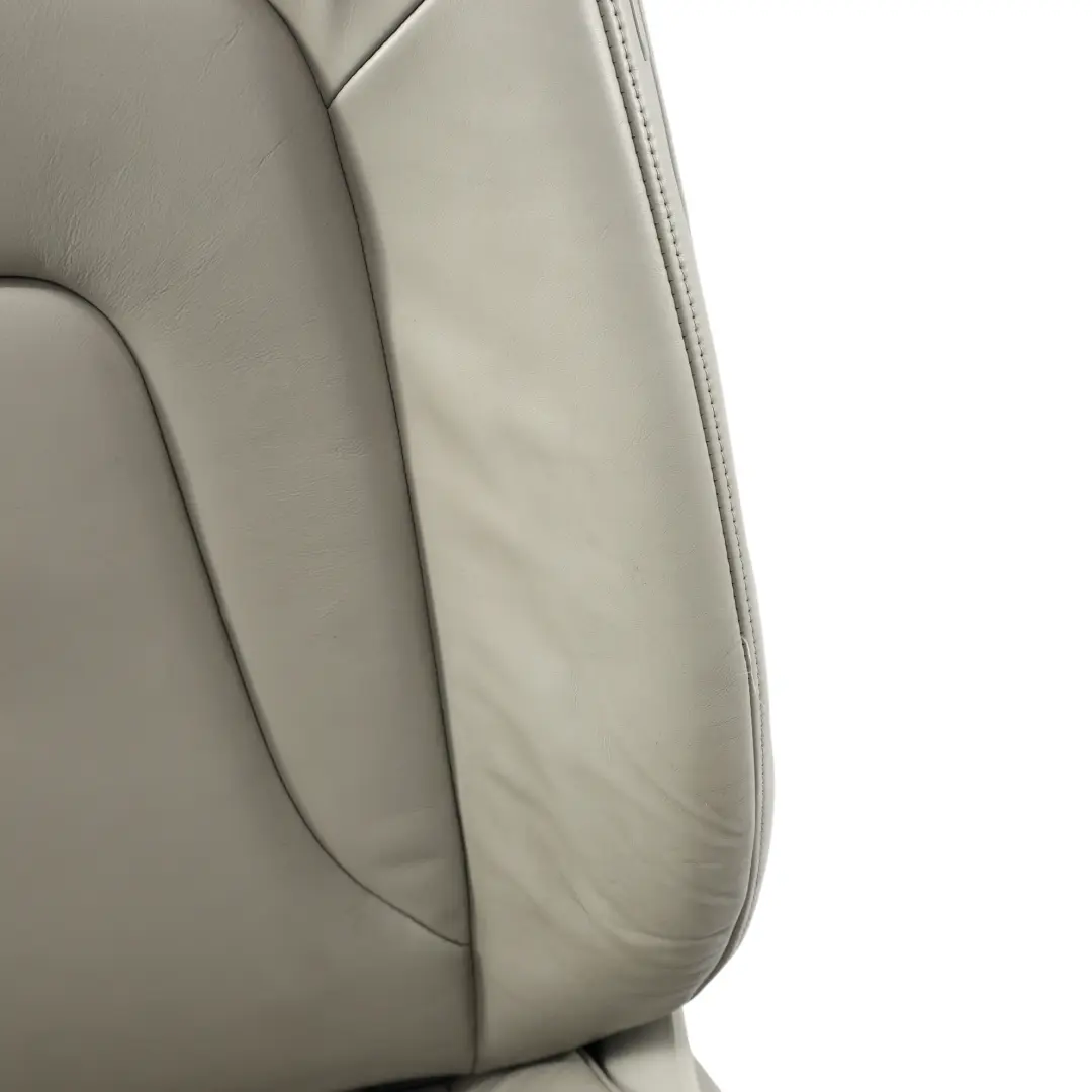 Audi A4 B8 Asiento Delantero Izquierdo Interior Calefaccionado Cuero Gris Claro - SKU 8K0881805D-1 - Número de pieza 8K0881805D