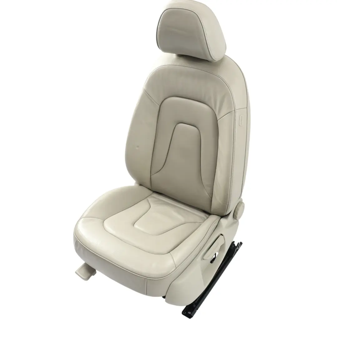 Asiento Delantero Izquierdo Interior Calefaccionado Cuero Gris Claro para Audi A4 B8 con número de pieza 8K0881805D Audi A4 B8 Asiento Delantero Izquierdo Interior Calefaccionado Cuero Gris Claro - SKU 8K0881805D-1 - Número de pieza 8K0881805D