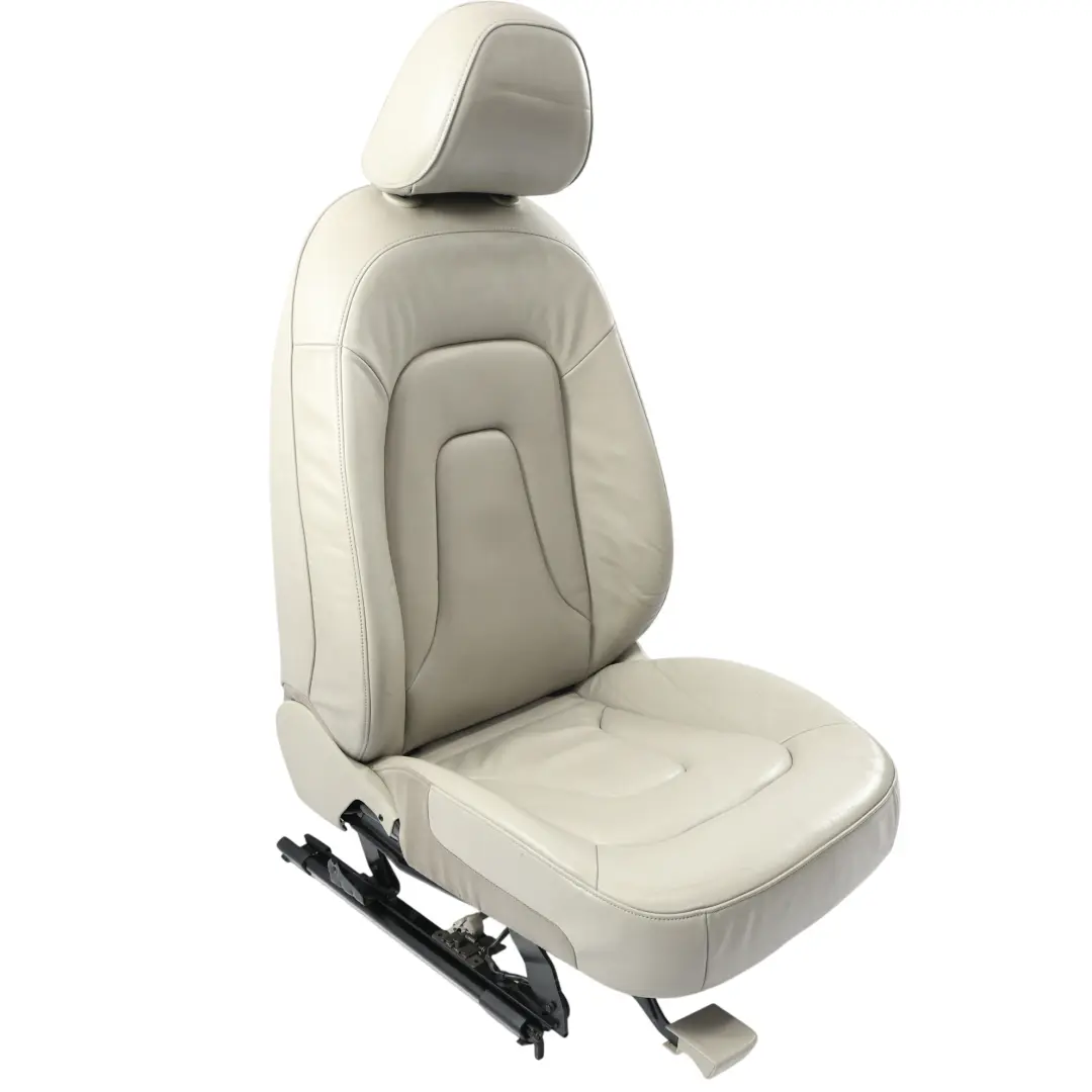 Audi A4 B8 Sitz Vorne Links Innen Beheizt Leder Hellgrau - SKU 8K0881805D-1 - Teilenummer 8K0881805D