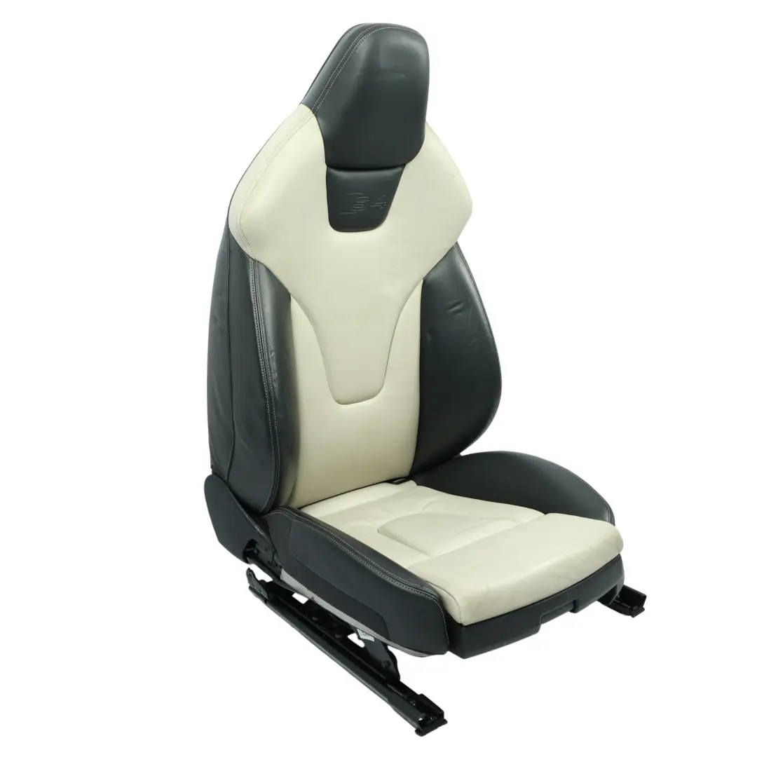 Fotel Przedni Grzany Elektryczny Lewy Soul Black Pearl Silver do Audi S4 B8 o numerze 8K0881805M Audi S4 B8 Fotel Przedni Grzany Elektryczny Lewy Soul Black Pearl Silver - SKU 8K0881805M-3 - Numer Części 8K0881805M