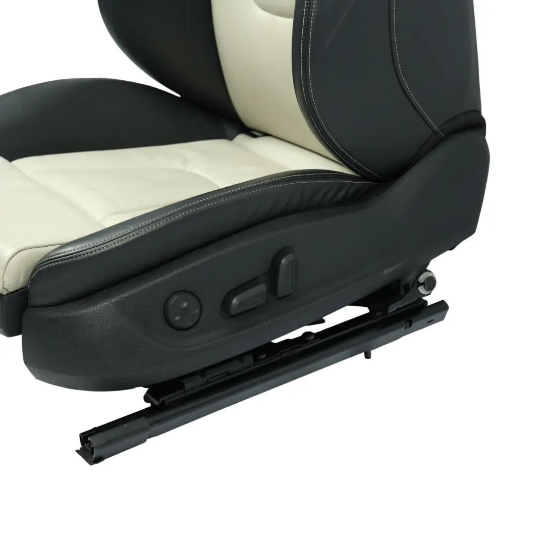 Audi S4 B8 Asiento Delantero Cuero Calefactado Izquierdo Soul Negro Perla Plata - SKU 8K0881805M-3 - Número de pieza 8K0881805M